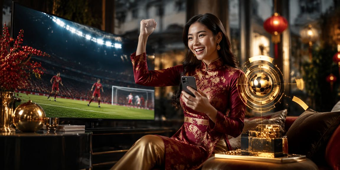 Người hâm mộ bóng đá Hà Nội theo dõi trận đấu và đặt cược trên điện thoại