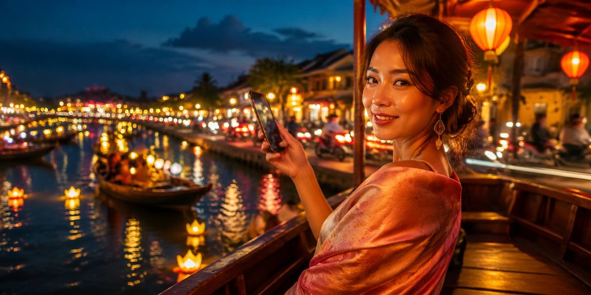 Chợ đêm Hội An về khuya, không khí vui nhộn gợi cảm giác nhận thưởng trực tuyến tại 12700